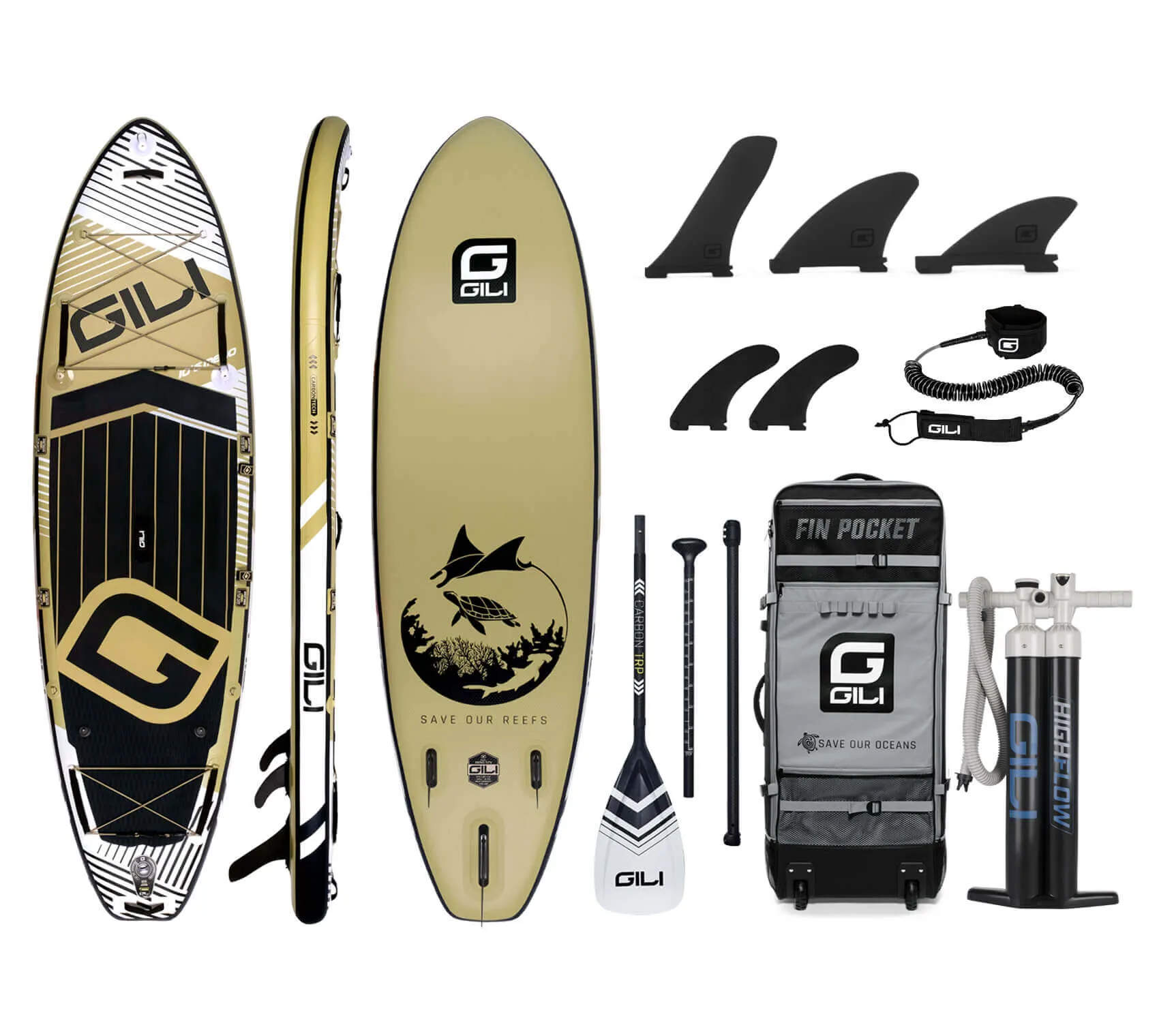 10'6 / 11'6 MENO Inflatable Stand Up Paddle Board